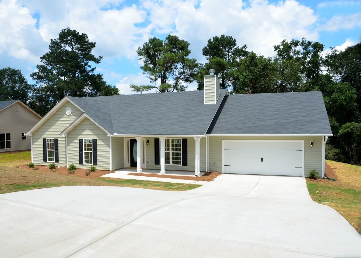Finished home with new roof and windows